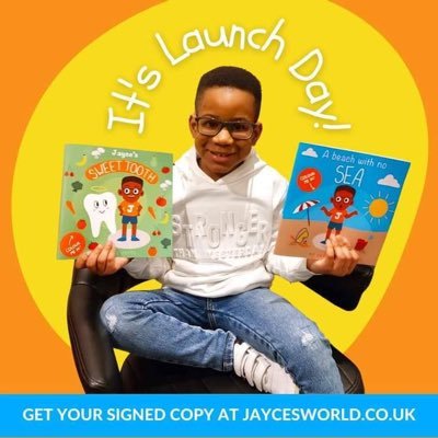 World's youngest author to publish a book series simultaneously 
https://t.co/XnQerkYJM4