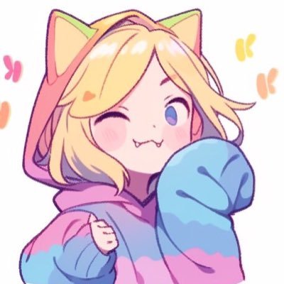 Cat Girl Vtuber 🏳️‍🌈ADHD on the Spectrum 🌈anxiety | anime ฅ^•ﻌ•^ฅ cats HORRORS 👁indie RPG Cute games🌸 cozy on twitter & chaos on twitch🔥