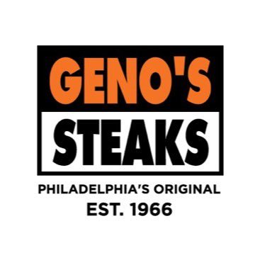 Official twitter of Geno's Steaks, Philly's most iconic cheesesteak joint. Founded in 1966 by Joey Vento and located in South Philly at 9th St & Passyunk Ave