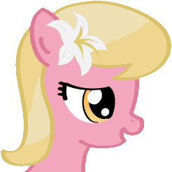 I run a flower shop in Ponyville with Roseluck and Daisy. Tending to them helps keep me calm, but I've been known to have meltdowns on occasion, I'm sorry!