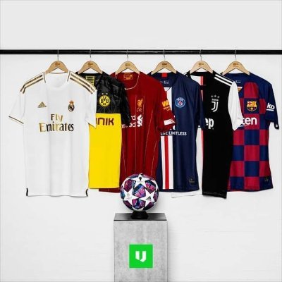 Football shirts and more at affordable prices