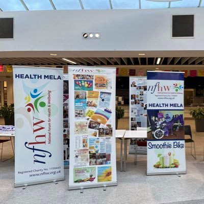 NFHW1's profile picture. Promoting Health and Wellbeing. Organising Health Melas throughout Lancashire and Yorkshire #HealthMela2025