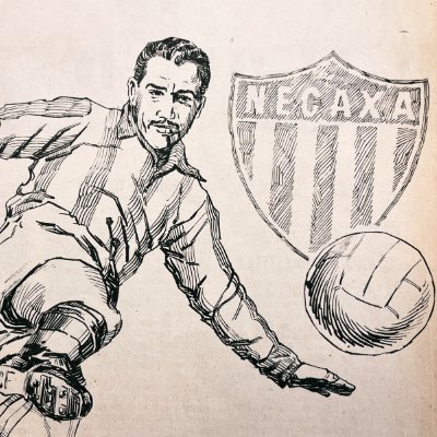 100 Nakaksan, exposición del centenario del Necaxa en la Hemeroteca Nacional de México.