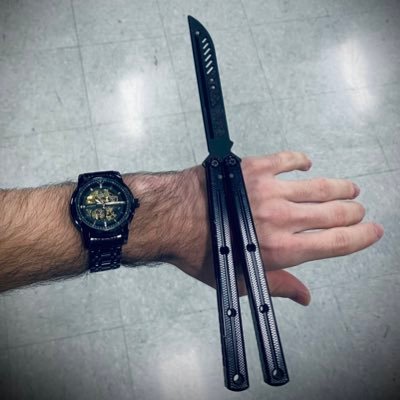 Balisong flipping account lol. I plan to get to making balisongs too so if you follow now you may see my journey to becoming a knife maker!