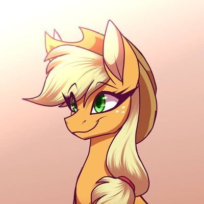 Yeehaw! I'm Applejack, the element of honesty! I've got many friends in ponyvillie, and I hope you become my friend too.