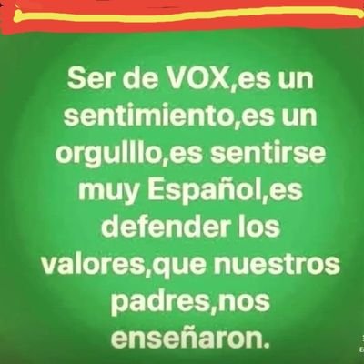 siempre con vox y con españa