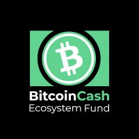 BCH Ecosystem Fund (@bchecofund) 's Twitter Profile