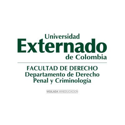 Cuenta oficial del Departamento de Derecho Penal y Criminología de la Universidad Externado de Colombia @UExternado