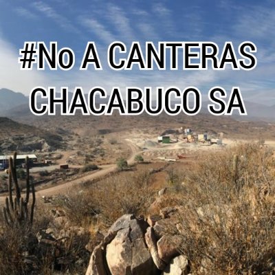 comacCHACA's profile picture. Organización creada por las Comunidades de Chacabuco, en contra de la contaminación ambiental a nuestra localidad.