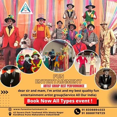 artist and managing director at fun entertainment artist hub based pune contact. 9183088 94023 https://t.co/AxjmHPOTDN