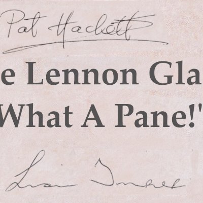 #WexfordLocalHistory book to be published in October 2023. Using a unique resource - #TheLennonGlass #WhataPane! is a meticulously researched 'once-off'