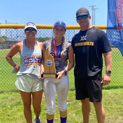 c/o 2025, St. Michael High School, Louisiana Thunderbolts Dupre 2024🥎