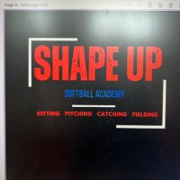Shape Up Softball Academy (@shapeupsoftball) 's Twitter Profile