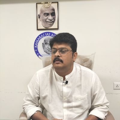 Great Grandson of Bharat Ratna Perunthalaivar KAMARAJAR. Honorary Director of Kamaraj IAS Academy. Academician and mentor for civil service aspirants.