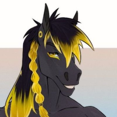 Neigh! 💛|| 🔞NSFW profile🔞|| Friesian horse || sfw is @AngusNikame