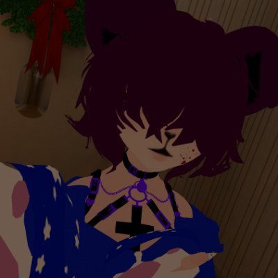 Hiya There!!
You May Know Me From VRC!!
Happily Taken 
I Mostly Post Stupid, Silly Stuff
Or Photos Of VRC :3

Love You All