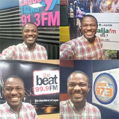 Sports broadcaster @Naija102FM @classicFM973 @LagosTalks913 | Guest @channels_sports @tvcnewsng | Ex- @My11ng @AfroSportTV | Producer| Director @SportsMasterLtd