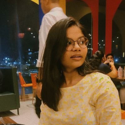 MeghnaNakhate1's profile picture. 21 yo, bullshitter. Wannabe SDE at some of the big banks, but also lowkey tired of Adulting! 
Upcoming Associate SDE @virtusa.