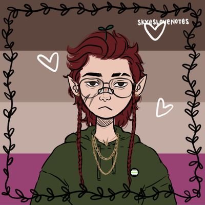 22 💫 They/Ze/He/It 💫 Very Queer 💫 Proud older sibling of three cats 💫 Profile pic:@skyslovenotes 💫 I retweet 18+ content minors DNI!