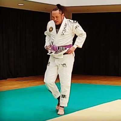 トライフォース照葉スタッフ ブラジリアン柔術紫帯 #照葉 #香椎照葉 #ブラジリアン柔術 #bjj #jiujitsu #キン肉マン