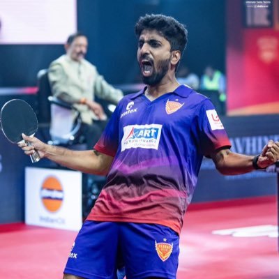 🇮🇳🏓 TT ATHLETE | OLYMPIAN ‘20 | Arjuna Awardee ‘18🏆| Best WR 24 | CWG 🥇AG 🥉 | ONGCian💼 | For commercials, contact : partnerships@baselineventures.com