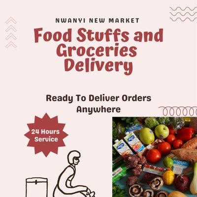 *Nwanyi New Martket food and groceries delivery services*

We are an errand and delivery company. We shop and deliver to at your door step.