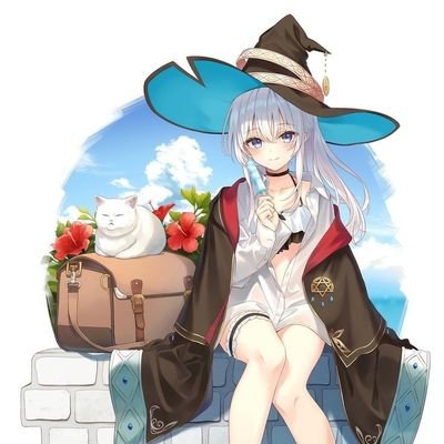 灰の魔女イレイナ。旅人です。ま【魔女の旅々　贋作】