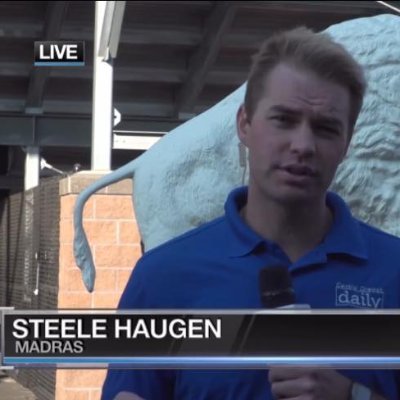 Steele Haugen. Sports media page. Central Oregon Daily News @COdaily ABC/KOHD. CBS\KBNZ. Bend, OR. https://t.co/KQtsp5LEbY