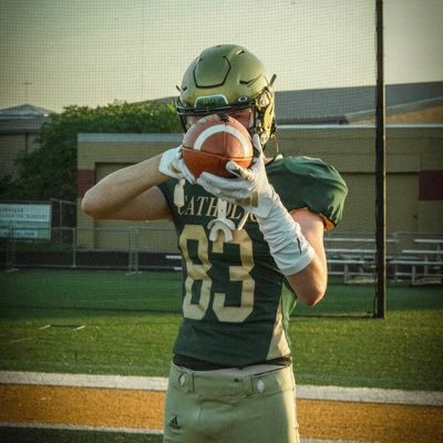 school: Knoxville Catholic High School✝️✝️📚 | position: WR / DB | weight: 180|height: 6,3| phone- 865-293-9452|GPA-3.8📚| C/O 2027|