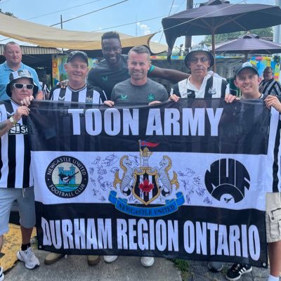 Group of Newcastle United fans located in the Durham Region of Ontario Canada