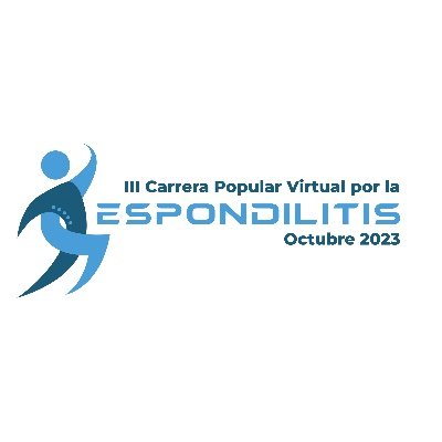 ▶️ III Carrera Popular Virtual por la Espondilitis 🏃🏻👟
🗓️ 𝗗𝗲𝗹 16 𝗮𝗹 22 𝗱𝗲 𝗼𝗰𝘁𝘂𝗯𝗿𝗲 2023