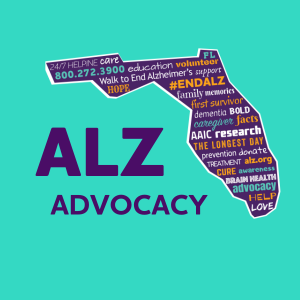 #ALZAdvocacy lifts up Florida voices to advocate for critical legislation and funding to support Floridians impacted by Alzheimer's and other dementia. #ENDALZ