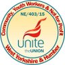 UniteNE40315's profile picture. Unite West Yorkshire & Humber Community, Youth Workers & Not-for-Profit branch  |  Join Unite: https://t.co/UFXsAdlWg5  |  #SaveDebtAdvice