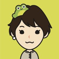 高橋まどか | ケロケロ法人かえるデザイン舎 デザイナー（猫好き） (@tsuburayadesign) Twitter profile photo