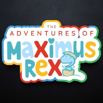 In his first book, Maximus Rex, the baby dinosaur, hatches and joins his loving family, snacking his way through various adventures.