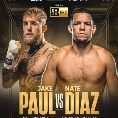 Jake Paul vs Nate Diaz Live
👍Follw Me
.
#jakepaul #josephpaul #natediaz #jakepaulvsnatediaz #boxingfight #boxing #nathandonalddiaz #jakevsnate #pauldiaz