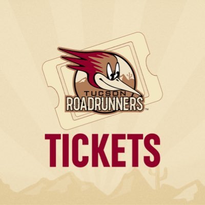 Welcome to the Roadrunners Official stop for Ticket Sales & Service. Managed by Account Executive Tanner Radnothy. 📧: tanner.radnothy@tucsonroadrunners.com