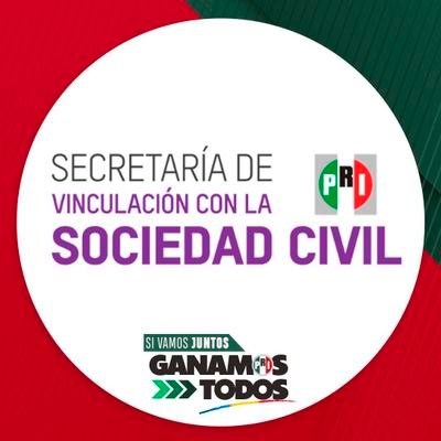 Secretaría de Vinculación con la Sociedad Civil del @PRI_Nacional. 
Dirigente Nacional @Maria_AlemanMC