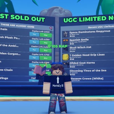 Alerts for Limited UGC Items !