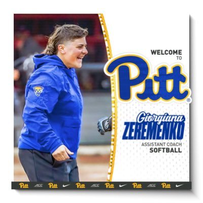 Assistant Softball Coach at the University of Pittsburgh | Pitt Softball Alum #H2P #ForeverHailing #LukeStrong