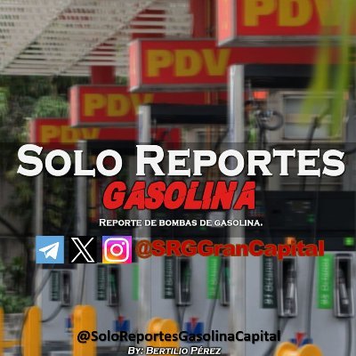 Solo Reportes Gasolina Gran Capital. #Gasolina #DttoCapital #Miranda #LaGuaira #Radar #Combustible