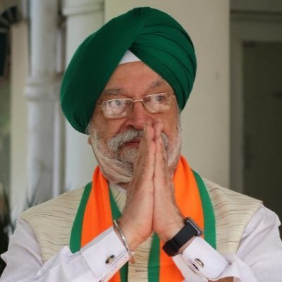 This is the official account of the Office of Shri Hardeep Singh Puri, Minister of Housing and Urban Affairs & Petroleum and Natural Gas, Government of India.