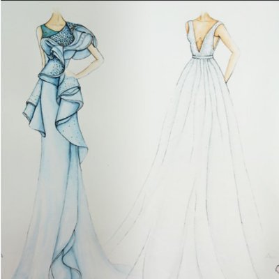 As an art-loving girl who is passionate about Golf and fashion design-VAS