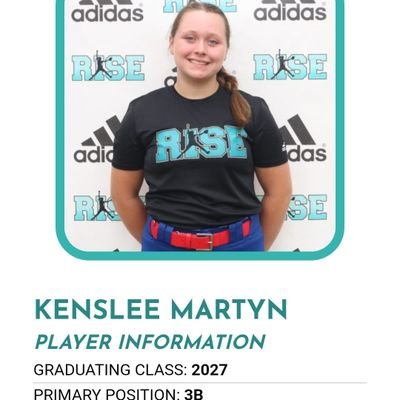 Kenslee Martyn 🥎 Recruiting Page. Class of 2027. Travel team- Midland Lady Explorers. School- Ithaca High School, Ithaca, Mi. Bats left/throws Right.
 3B/1B/OF