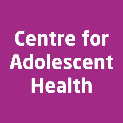 The Centre for Adolescent Health, making a difference to young people’s health and wellbeing by advancing knowledge, policy, and practice. Retweet ≠ Endorsement