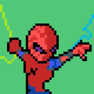 PxelSpiderVerse's profile picture. Collection of 2222 Spiderman from different multiverses. 🕸️ Releases soon