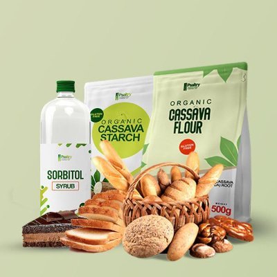 We specialise in the international sales of food-grade organic and non-organic cassava starch, high quality cassava flour and cassava-based sorbitol.