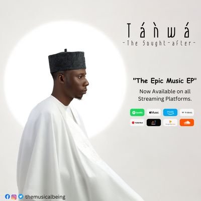 I created a phenomenal work of art with Táǹwá. It's an Epic Music EP. 
Listen to Táǹwá now - https://t.co/LV1E9j6ZZ5