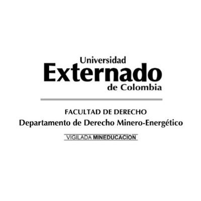 Departamento de Derecho Minero-Energético de la Universidad Externado de Colombia.