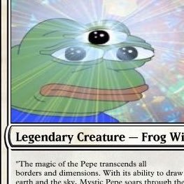 $pepe maxi, surfing the network, “I’m literally just a 🐸”